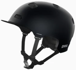 POC Crane MIPS Fahrradhelm - Uranium Black Matt -Günstig Fahrradzubehör 10820 CraneMIPS 1037 MattBlack CAP 0001