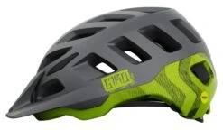 Giro Radix Mips Touren-Fahrradhelm - Mat Met Black/ano Lime