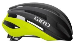 Giro Synthe MIPS II Rennradhelm - Mat Black Fade/highlight Yellow -Günstig Fahrradzubehör 200255004 Giro Synthe MIPS road helmet matte black fade highlight yellow left