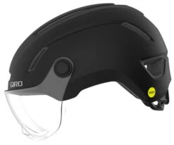 Giro Evoke LED MIPS Fahrradhelm - Matte Black -Günstig Fahrradzubehör 200267001 giro evoke mips matte black left