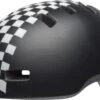 Bell Lil Ripper Kinder Fahrradhelm - Mat Black/white Checker -Günstig Fahrradzubehör 210208007 bell lil ripper matte black white checkers 4