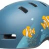 Bell Lil Ripper Kinder Fahrradhelm - Mat Gray/blue Fish -Günstig Fahrradzubehör 210208009 bell lil ripper matte grey blue fish 4