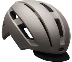 Bell Daily LED Mips Fahrradhelm - Mat Cement -Günstig Fahrradzubehör 210223003 bell daily led mips commuter helmet matte cement front right