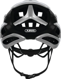 ABUS AirBreaker Rennradhelm - Gleam Silver -Günstig Fahrradzubehör 81741 AirBreaker gleam silver rear 3