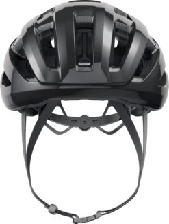 ABUS Powerdom Mips Rennradhelm - Black Shiny -Günstig Fahrradzubehör 91924 POWERDOME MIPS SHINY BLACK FRONT CMYK