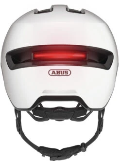 ABUS HUD-Y City- Fahrradhelm - Shiny White -Günstig Fahrradzubehör 91987 HUD Y SHINY WHITE REAR CMYK 3