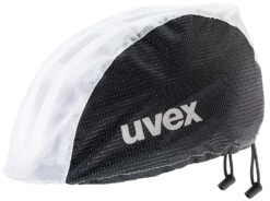 Uvex Rain Cap Bike Helm-Regenschutz-black/white