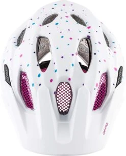 Alpina Carapax Jr. Fahrradhelm - White Polke Dots 8 Alpina Carapax Jr. Fahrradhelm - White Polke Dots -Günstig Fahrradzubehör A9702111 Alpina Carapax Junior white polka 1