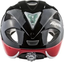 Alpina Ximo Flash Kinder Fahrradhelm - Black Red White Star -Günstig Fahrradzubehör A9710 X 30 R1