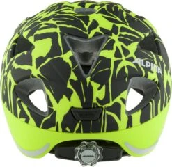 Alpina Ximo Kinder Fahrradhelm - Black-neon Sparkle Mat -Günstig Fahrradzubehör A9720 X 35 R1