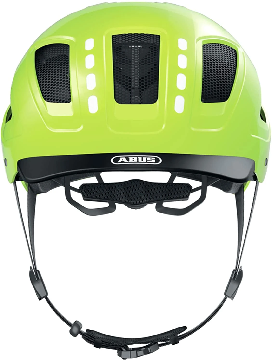 ABUS Hyban 2.0 LED Fahrradhelm - Signal Yellow Shiny 4 ABUS Hyban 2.0 LED Fahrradhelm - Signal Yellow Shiny – Bild 2