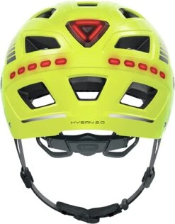 ABUS Hyban 2.0 LED Fahrradhelm - Signal Yellow Shiny 8 ABUS Hyban 2.0 LED Fahrradhelm - Signal Yellow Shiny -Günstig Fahrradzubehör ABUS Hyban 2 0 Led Fahrradhelm signal yellow shiny 3