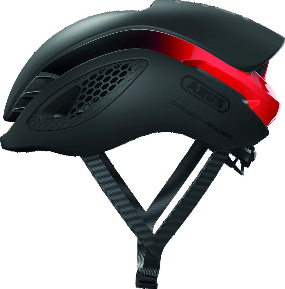 ABUS GameChanger Rennradhelm - Black/red