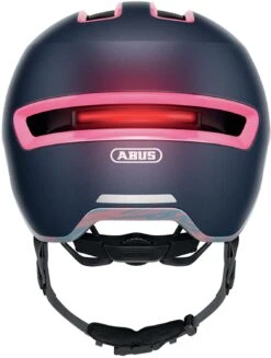 ABUS HUD-Y City- Fahrradhelm - Midnight Blue -Günstig Fahrradzubehör Abus Hud y city stadt fahrradhelm ebike helm flower midnight blue 3