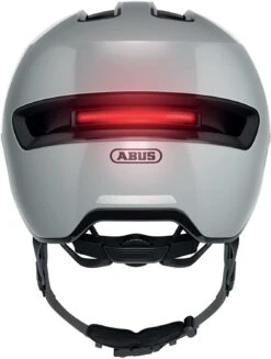 ABUS HUD-Y City- Fahrradhelm - Race Grey -Günstig Fahrradzubehör Abus Hud y city stadt fahrradhelm ebike helm flower race grey 3