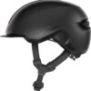 ABUS HUD-Y City- Fahrradhelm - Velvet Black 2 ABUS HUD-Y City- Fahrradhelm - Velvet Black -Günstig Fahrradzubehör Abus Hud y city stadt fahrradhelm ebike helm flower velvet black 1