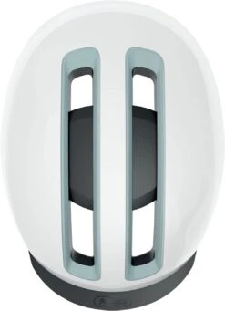 ABUS HUD-Y City- Fahrradhelm - Flower White Shiny -Günstig Fahrradzubehör Abus Hud y city stadt fahrradhelm ebike helm flower white L 4