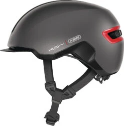 ABUS HUD-Y City- Fahrradhelm - Titan Mat