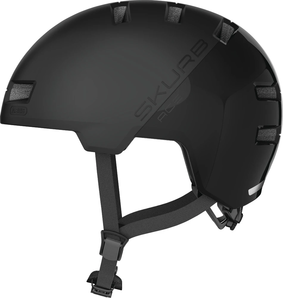 ABUS Skurb ACE Fahrradhelm Skatehelm-velvet Black 3 ABUS Skurb ACE Fahrradhelm Skatehelm-velvet Black