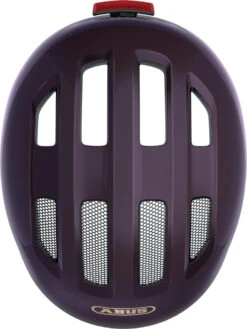 ABUS Smiley 3.0 ACE LED Kinder-Fahrradhelm - Royal Purple Shiny -Günstig Fahrradzubehör Abus Smiley 3 0 Ace kinder fahrradhelm royal glossy 4