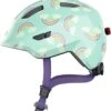 ABUS Smiley 3.0 LED Kinder-Fahrradhelm - Blue Rainbow -Günstig Fahrradzubehör Abus Smiley 3 0 LED kinder fahrradhelm blue rainbow 1