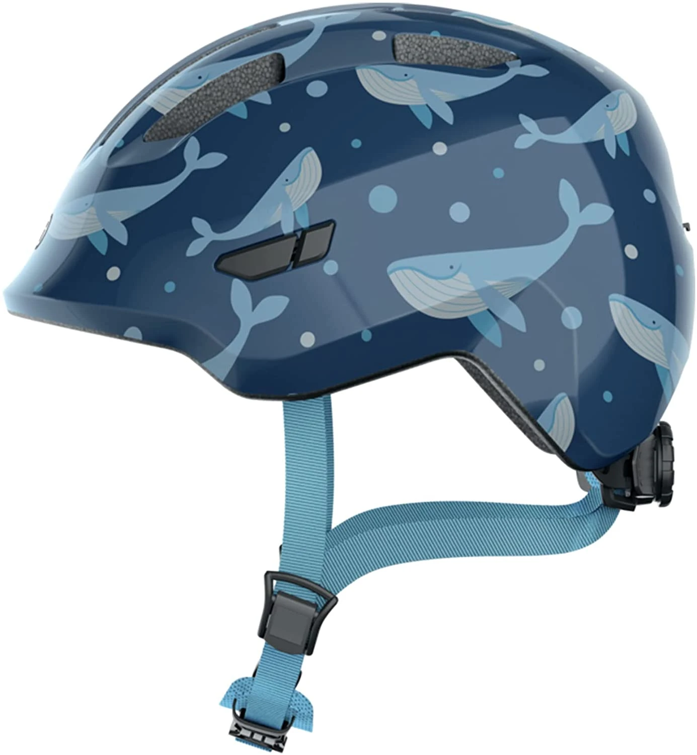 ABUS Smiley 3.0 Kinder-Fahrradhelm - Blue Whale 3 ABUS Smiley 3.0 Kinder-Fahrradhelm - Blue Whale