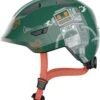 ABUS Smiley 3.0 Kinder-Fahrradhelm - Green Robo Shiny -Günstig Fahrradzubehör Abus Smiley 3 0 kinder fahrradhelm green robo 1