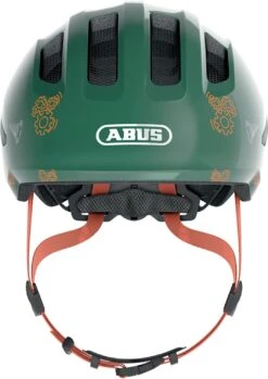 ABUS Smiley 3.0 Kinder-Fahrradhelm - Green Robo Shiny -Günstig Fahrradzubehör Abus Smiley 3 0 kinder fahrradhelm green robo 2