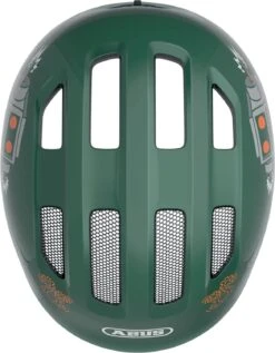 ABUS Smiley 3.0 Kinder-Fahrradhelm - Green Robo Shiny -Günstig Fahrradzubehör Abus Smiley 3 0 kinder fahrradhelm green robo 4