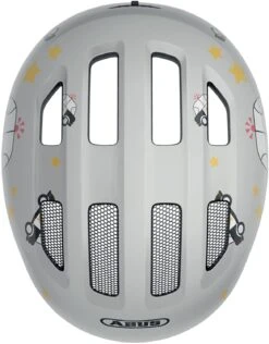 ABUS Smiley 3.0 Kinder-Fahrradhelm - Grey Police -Günstig Fahrradzubehör Abus Smiley 3 0 kinder fahrradhelm grey police 4