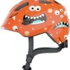 ABUS Smiley 3.0 Kinder-Fahrradhelm - Orange Monster -Günstig Fahrradzubehör Abus Smiley 3 0 kinder fahrradhelm orange monster 1