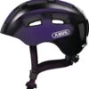 ABUS Youn-I 2.0 Junior-Fahrradhelm - Black Violet -Günstig Fahrradzubehör Abus Youn I 2 0 Kinderfahrradhelm black violet 1