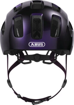 ABUS Youn-I 2.0 Junior-Fahrradhelm - Black Violet -Günstig Fahrradzubehör Abus Youn I 2 0 Kinderfahrradhelm black violet 2