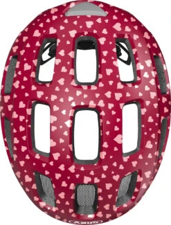 ABUS Youn-I 2.0 Junior-Fahrradhelm - Cherry Heart 7 ABUS Youn-I 2.0 Junior-Fahrradhelm - Cherry Heart -Günstig Fahrradzubehör Abus Youn I 2 0 Kinderfahrradhelm cherry heart 2