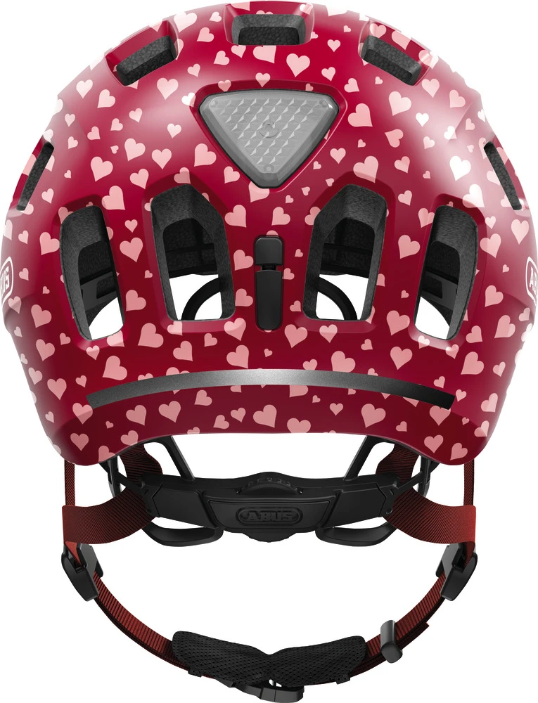 ABUS Youn-I 2.0 Junior-Fahrradhelm - Cherry Heart 5 ABUS Youn-I 2.0 Junior-Fahrradhelm - Cherry Heart – Bild 3