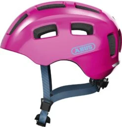 ABUS Youn-I 2.0 Junior-Fahrradhelm - Sparkling Pink