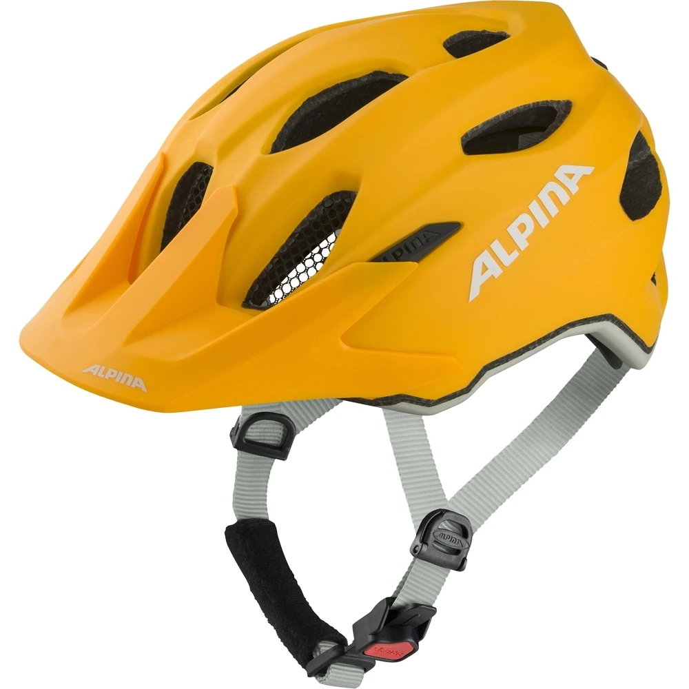 Alpina Carapax Jr. Fahrradhelm - Burned-yellow-matt 3 Alpina Carapax Jr. Fahrradhelm - Burned-yellow-matt