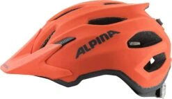 Alpina Carapax Jr. Fahrradhelm - Pumkin Orange Mat -Günstig Fahrradzubehör Alpina Carapax junior Kinder Fahrradhelm pumkin orange blue mat 3