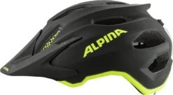 Alpina Carapax Jr. Flash Fahrradhelm - Black Neon Yellow Mat -Günstig Fahrradzubehör Alpina Carapax junior flash Kinder Fahrradhelm black neon yellow matt 3