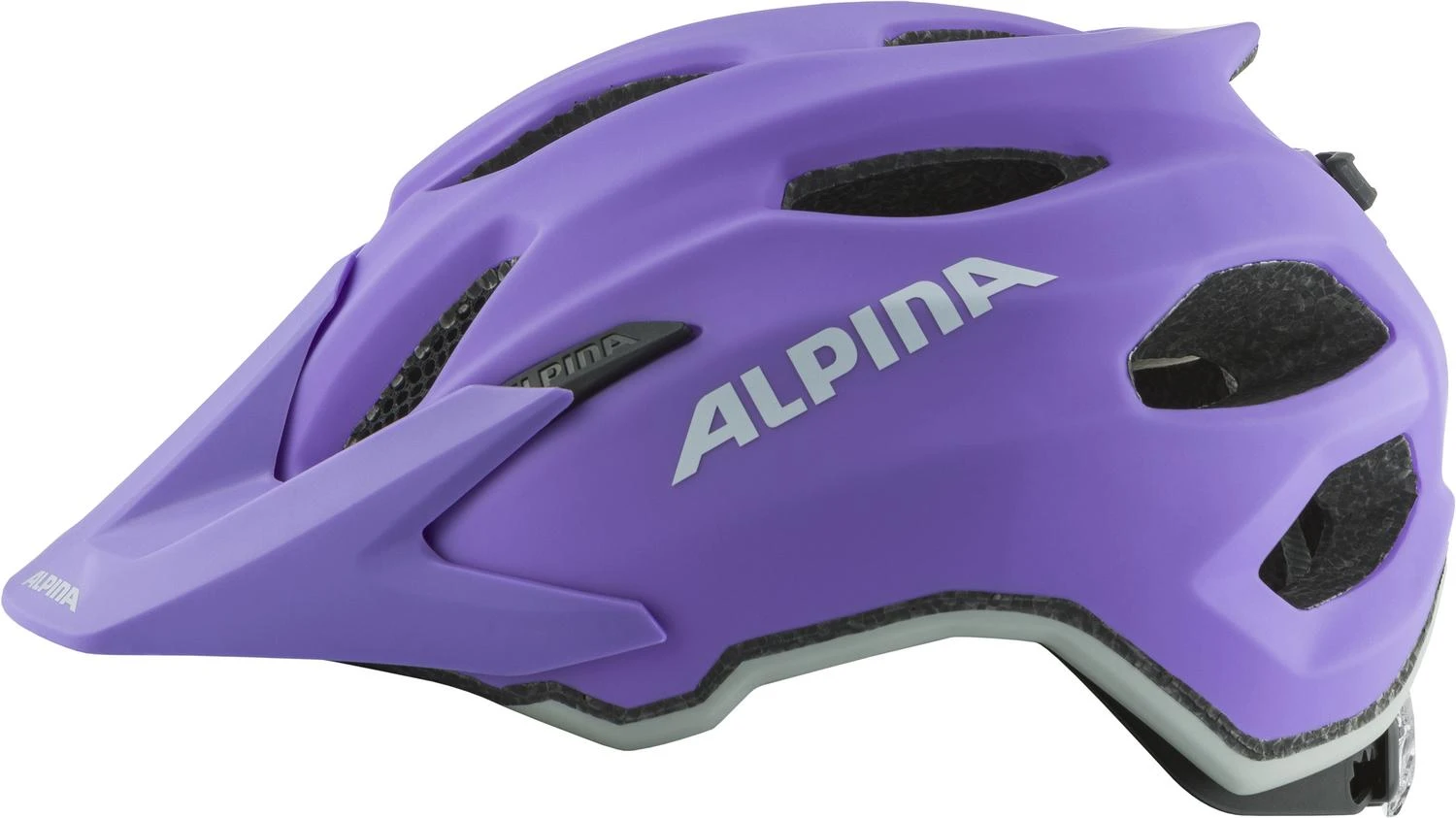 Alpina Carapax Jr. Flash Fahrradhelm - Purple Matt 6 Alpina Carapax Jr. Flash Fahrradhelm - Purple Matt – Bild 4
