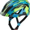 Alpina Pico Flash Kinder Fahrradhelm - Neon Blue Green Gloss (glänzend) -Günstig Fahrradzubehör Alpina Pico Flash neon blue green Kinderfahrradhelm 1