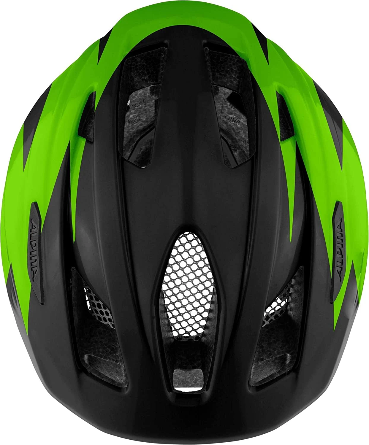 Alpina Pico Kinder Fahrradhelm - Black-green Gloss (glänzend) 4 Alpina Pico Kinder Fahrradhelm - Black-green Gloss (glänzend) – Bild 2