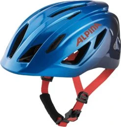 Alpina Pico Kinder Fahrradhelm - True-blue-gloss (glänzend)