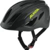 Alpina Pico Flash Kinder Fahrradhelm - Black Neon Gloss (glänzend) -Günstig Fahrradzubehör Alpina Pico flash Kinder Fahrradhelm black neon gloss 1