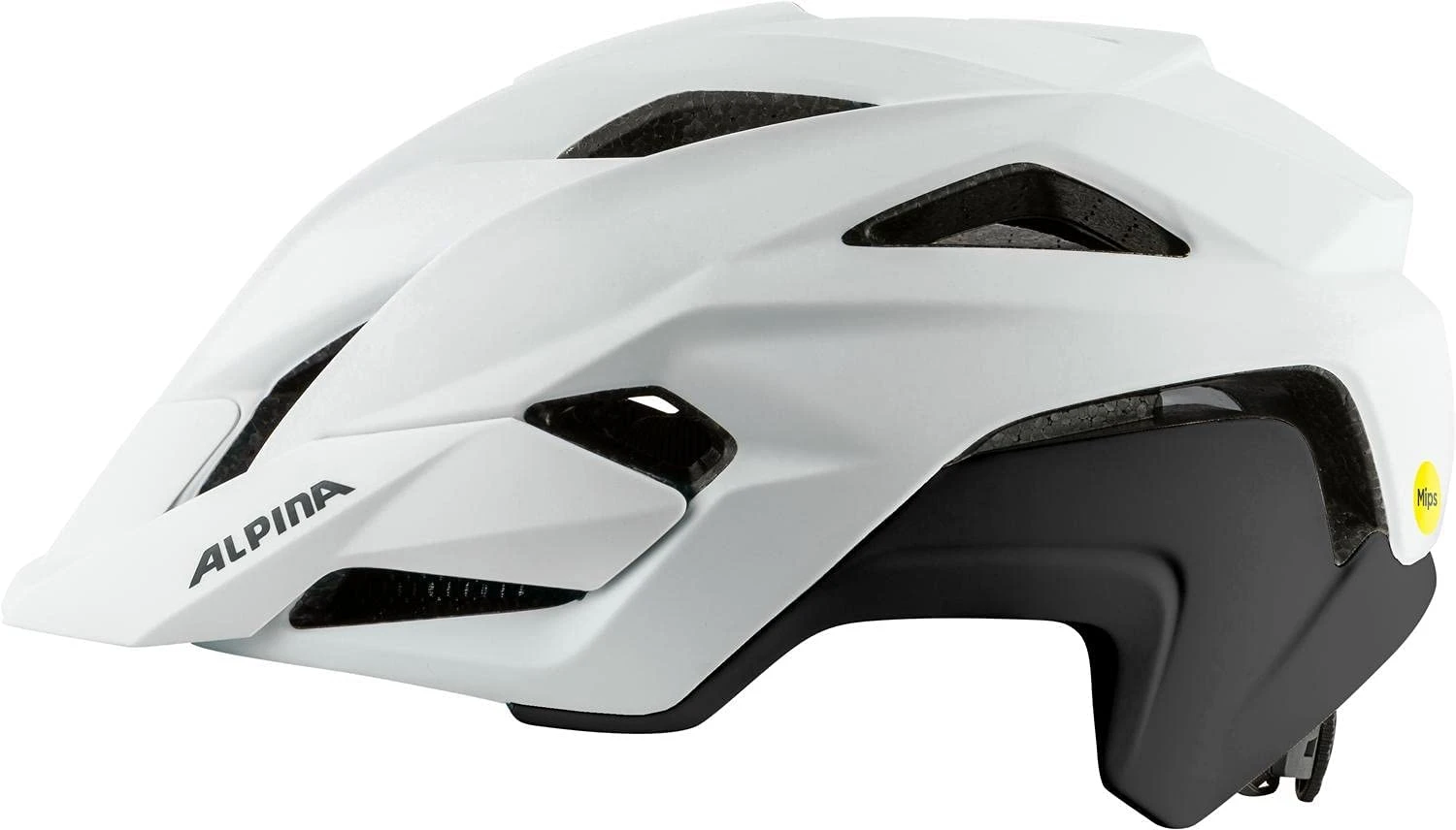 Alpina Stan Mips Fahrradhelm - White Mat 5 Alpina Stan Mips Fahrradhelm - White Mat – Bild 3