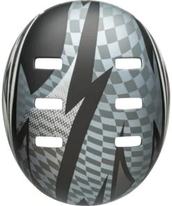 Bell Local Skaterhelm & Fahrradhelm-matte Black Grey Psycho -Günstig Fahrradzubehör Bell Local Skat Helm Fahrradhelm Skater black grey psycho 4