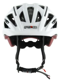 CASCO Activ 2 Fahrradhelm - Weiss Englisch Rose -Günstig Fahrradzubehör CASCO ACTIV2 White EnglishRose shiny front rgb 300dpi 04 0871