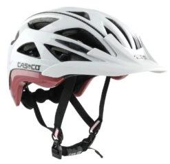 CASCO Activ 2 Fahrradhelm - Weiss Englisch Rose -Günstig Fahrradzubehör CASCO ACTIV2 White EnglishRose shiny persp rgb 300dpi 04 0871