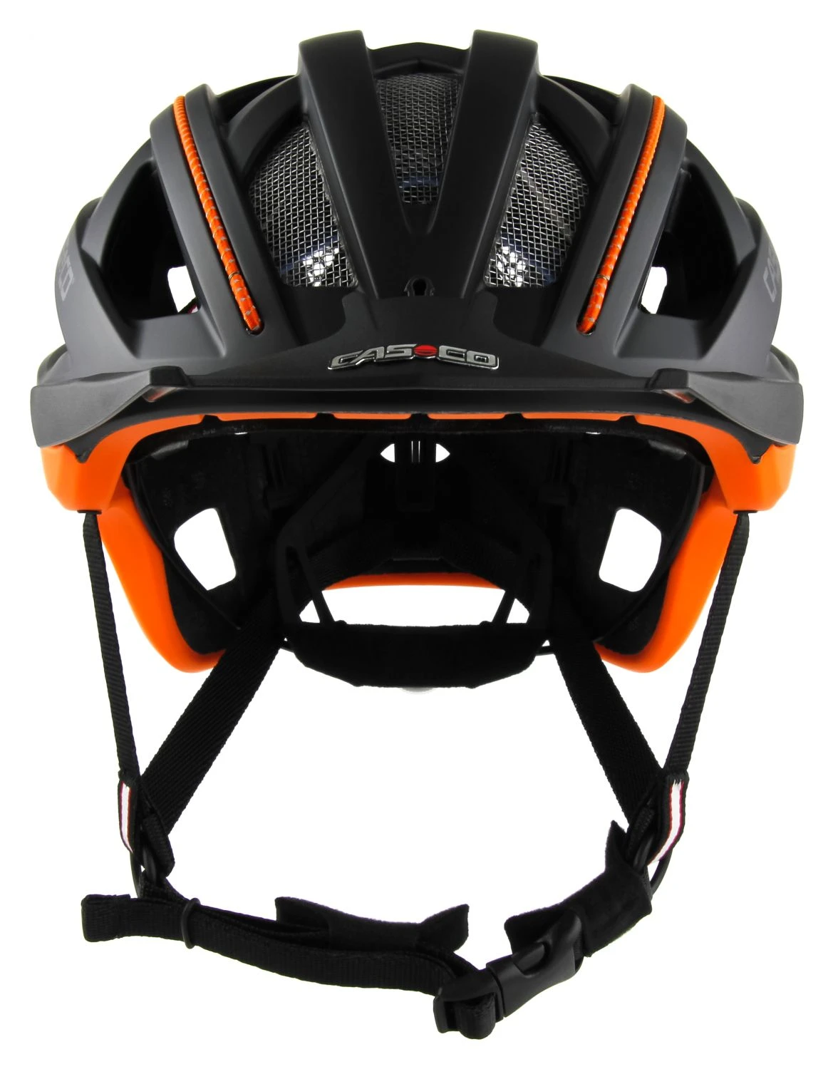 CASCO Cuda 2 Fahrradhelm - Schwarz Orange Matt 5 CASCO Cuda 2 Fahrradhelm - Schwarz Orange Matt – Bild 3