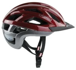 CASCO Cuda 2 Fahrradhelm - Burgund Anthrazit